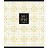 Тетрадь "Арт-Деко", А5, 96 листов, клетка, ассорти - 4