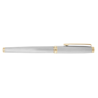 Ручка перьевая "Pierre Cardin Shine", F, серебристый - 5