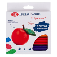 Пластика для моделирования "Я-Художник!", 10 шт. 