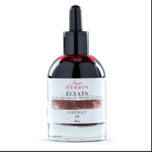 Чернила акварельные "Herbin. Eclats", гранат, 50 мл.
