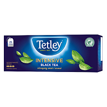 Чай "Tetley" Intensive Black, 25 пакетиков x2 г, черный