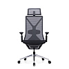 Кресло для руководителя SitZone E-YR-001A-P1-BK сетка/ткань, черный - 2