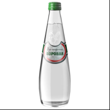 Вода минеральная "Боровая", газированная, 0.33 л