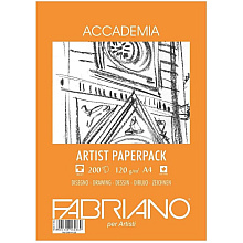 Блок бумаги для рисования "Fabriano. Art pack" А4, 120 г/м2, 200 листов