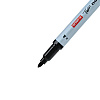 Маркер перманентный "Twin Name Pen", двусторонний, черный - 4