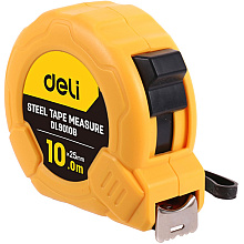 Рулетка Deli YS EDL9010B, 10 м х 25 мм, желтый
