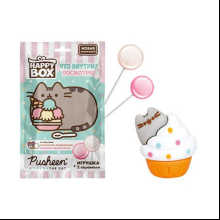 Карамель леденцовая "Pusheen. Хэппи Бокс", 20 гр, с игрушкой