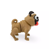 Игрушка 3D "Мопс Персик" - 6