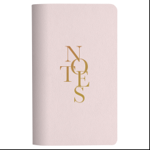 Блокнот "Notes", А5, 48 листов, линейка, розовый