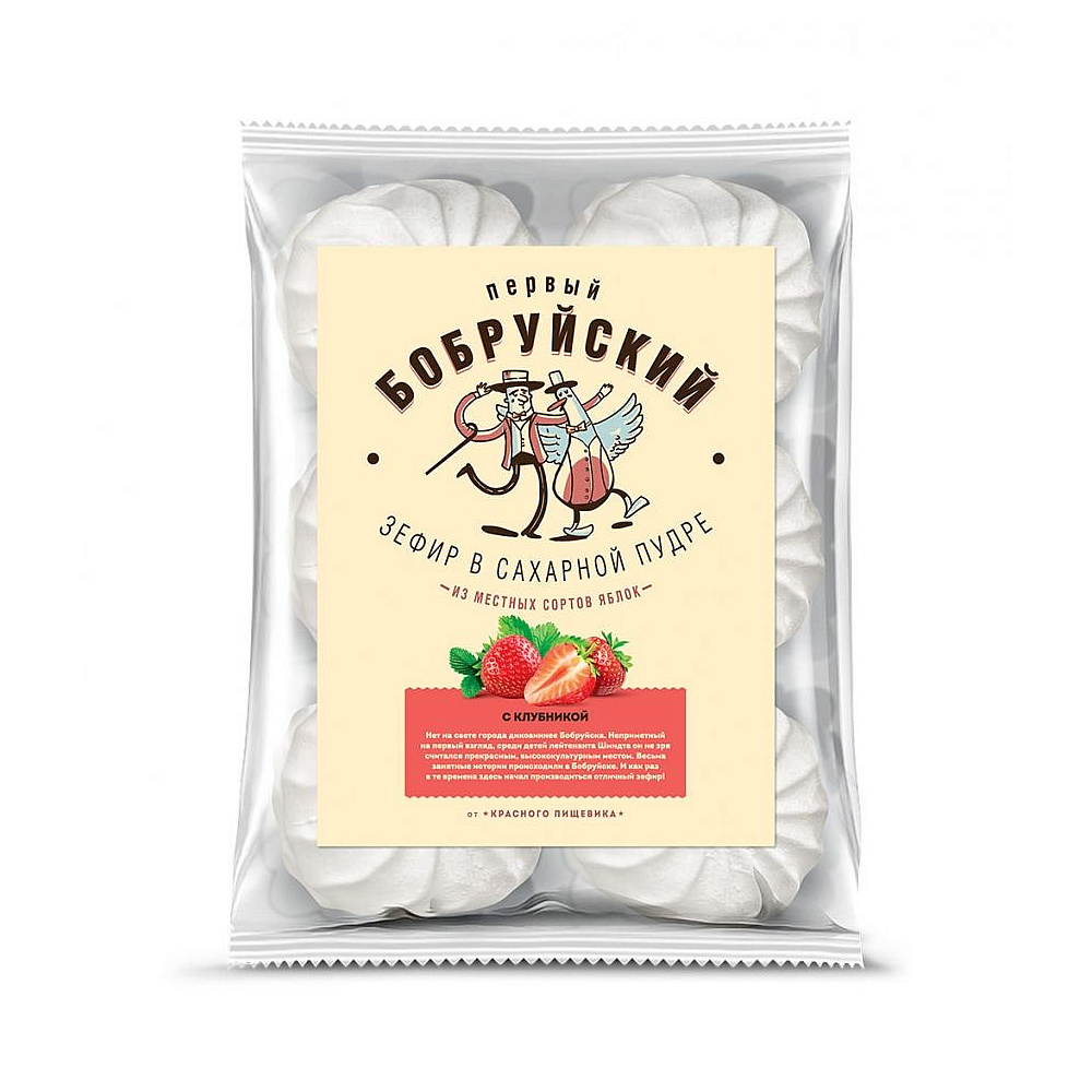 Зефир "Первый Бобруйский" бело-розовый, 250 г - 3