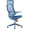 Кресло для руководителя EVERPROF Spirit, сетка, синий - 4