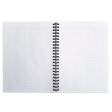 Тетрадь "Notes", А5, 120 листов, клетка, белый
