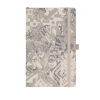 Блокнот "Shabby silver texture", А5, 96 листов, линейка, серебряный - 2