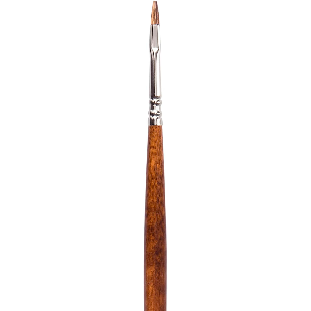 Кисть "Escoda Versatil Brush L/H", синтетика, темно-коричневый, плоская, №2 - 2