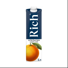 Нектар "Rich", апельсиновый, 1л.