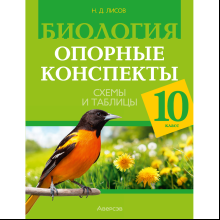 Биология. 10 класс. Опорные конспекты, схемы и таблицы, Лисов Н. Д.