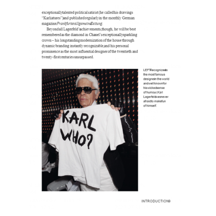 Книга на английском языке "Little Book of Chanel by Lagerfeld: The Story of the Iconic Fashion Designer", Baxter-wright E. - 8
