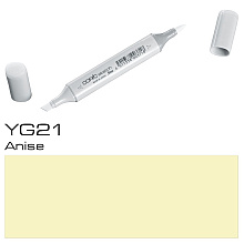 Маркер перманентный "Copic Sketch", YG-21 анис