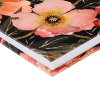 Блокнот "Flora. Pink Blossom", A6, 80 листов, клетка, черный, розовый - 3