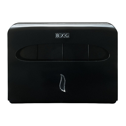 Диспенсер BXG-CD-8009В для бумажных покрытий на унитаз, черный - 4