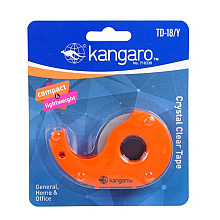 Диспенсер для клейкой ленты "Kangaro TD-18/Y", ассорти