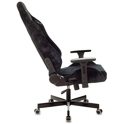 Кресло игровое Бюрократ Knight N1 Fabric, ткань, черный - 9
