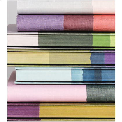 Еженедельник датированный "Stripes dusty pink", А5, 96 листов, розовый, срез разноцветный, 2026 - 4