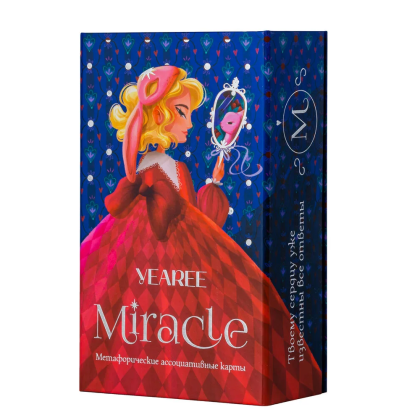 Карты "Метафорические ассоциативные карты Yearee Miracle Silver"