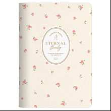 Тетрадь "Posy", А5, 48 листов, клетка, айвори