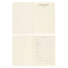 Ежедневник недатированный "FIORENZO Note Book", A5, 168 страниц, черный