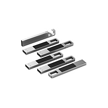 USB Flash накопитель 2.0 16 Gb ZC-010, металл, зеленый