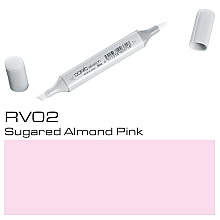 Маркер перманентный "Copic Sketch", RV-02 сахарный миндальный розовый