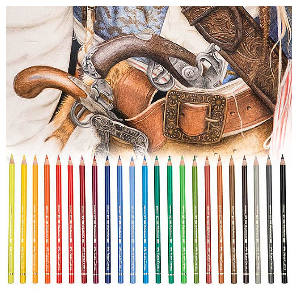 Карандаши цветные "Polychromos", 12 шт., в металлической упаковке - 2
