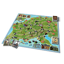 Игра настольная "Паровозы и Семафоры"