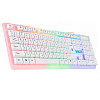 Клавиатура Defender "White Rainbow GK-172 RU", USB, проводная, белый - 4