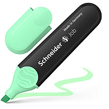 Маркер текстовый "Schneider Job", мятный