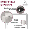 Стол письменный Millwood Лофт Сиэтл (ДТ-5), 1600х700 мм, сосна пасадена, белый - 8