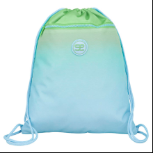 Мешок для обуви Coolpack "Vert Gradient Mojito", 42.5x32.5 см, полиэстер, зеленый, голубой