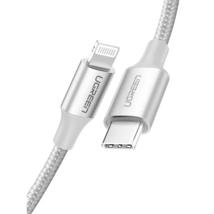 Кабель UGREEN US304-70523, 1 м, серый  - 2