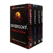 Комплект на английском языке  "Divergent Series Box Set Books 1-4", Veronica Roth
