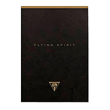 Блокнот "Flying Spirit", А5, 70 листов, линейка, черный