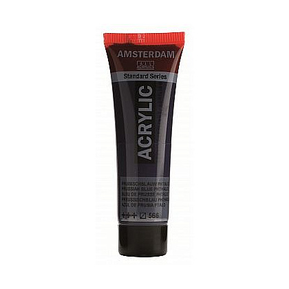 Краски акриловые "Amsterdam", 566 прусский синий ФЦ, 20 мл, туба