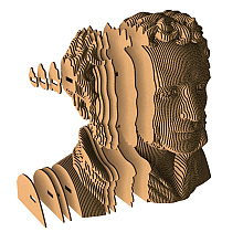 Пазл картонный 3D "Бюст Пушкин"