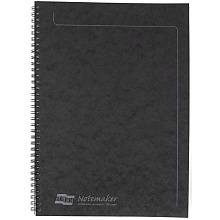 Блокнот "Clairefontaine Europa", A4, 60 листов, линейка, черный