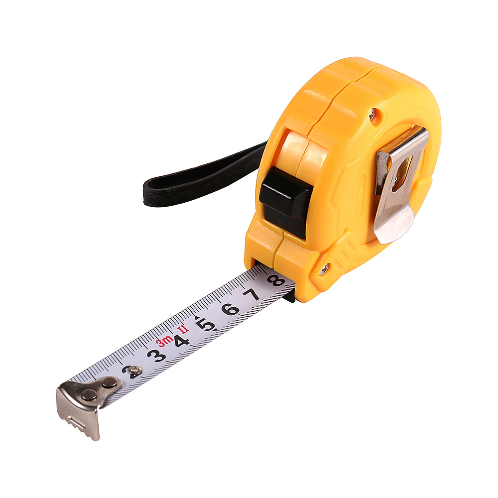 Рулетка Deli "EDL9003B", 3 м, желтый - 3
