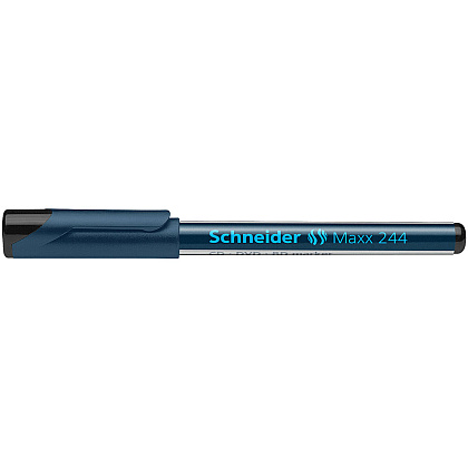 Маркер перманентный "Schneider Maxx 244", черный    - 3