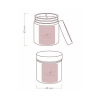 Свеча декоративная Stella Fragrance "Tonka Macadamia", 90 гр. - 2
