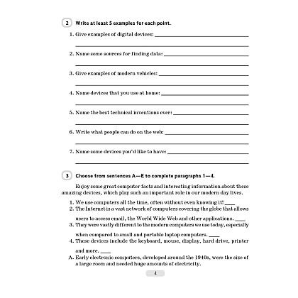 Английский язык. 10 класс. Практикум-2/Activity Book-2, Юхнель Н. В., Наумова Е. Г., Демченко Н. В. - 3