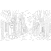 Раскраска "Волшебные уголки Хогвартса. Раскраска по вселенной Гарри Поттера" - 6