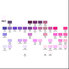 Маркер перманентный двусторонний "Sketchmarker Brush", V14 сиреневое море